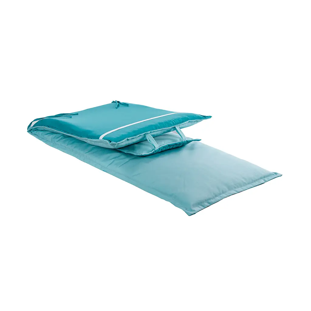 Матрас для шезлонга Ost-Fran Lilu светло-бирюзовый 736/313, 190x60х5см. - фото 2