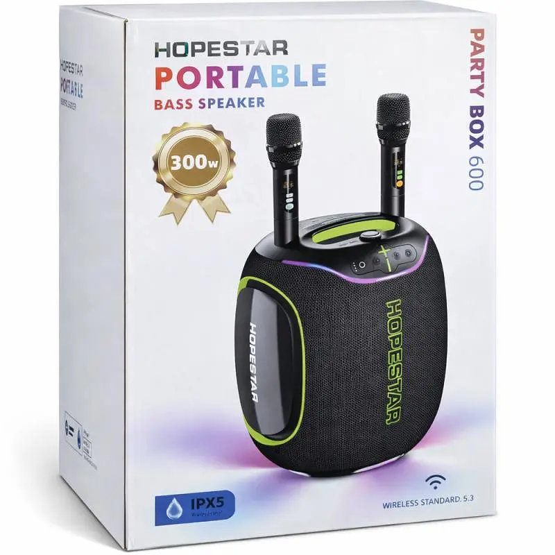 Bluetooth колонка Hopestar PartyBox 600 300W Black - фото 4