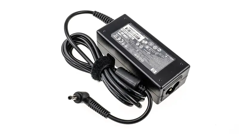 Блок живлення для ноутбука HP 19.5V, 2.05A, 40W, 4.0x1.7, L-подібний роз'єм, black (без кабеля!) - фото 2