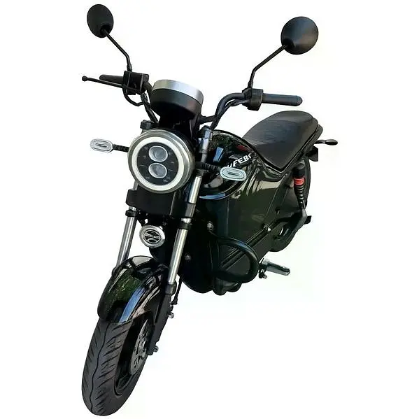 Электроскутер Cruzzer 2500 (2500W, 60V, 30Ah) литий-ионный аккумулятор черный - фото 2
