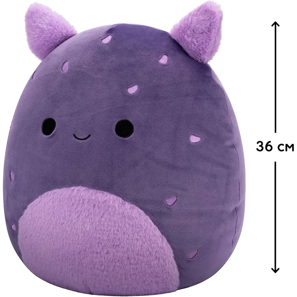 Мягкая игрушка Squishmallows Морской Кролик Оха 36 см фиолетовая (SQCR06741) - фото 6