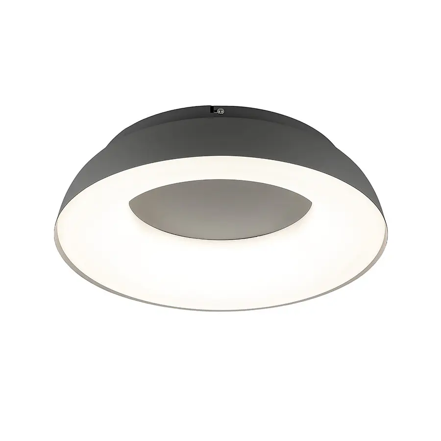Люстра LED Levistella 797MX6018 (480) DGY, 70W, 480х115 мм, пластиковий плафон, три режими світла, сучасний стиль для дому - фото 3