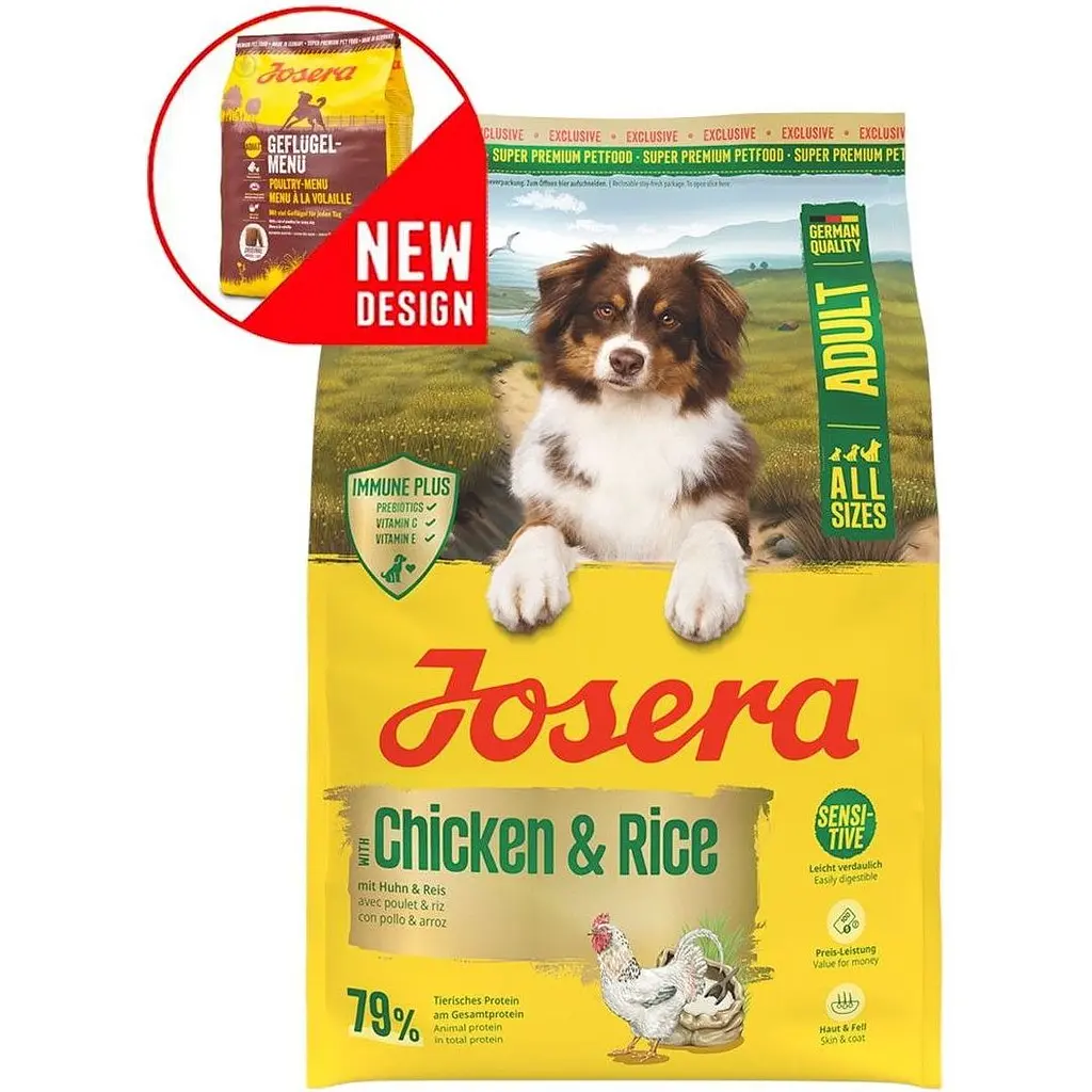 Сухой корм для собак Josera A/S Adult Chicken & Rice 3 кг - фото 4