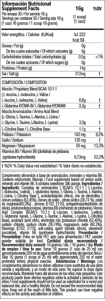 Аминокислоты Zoomad Labs Caretaker BCAA Апельсин 480 г  - фото 3