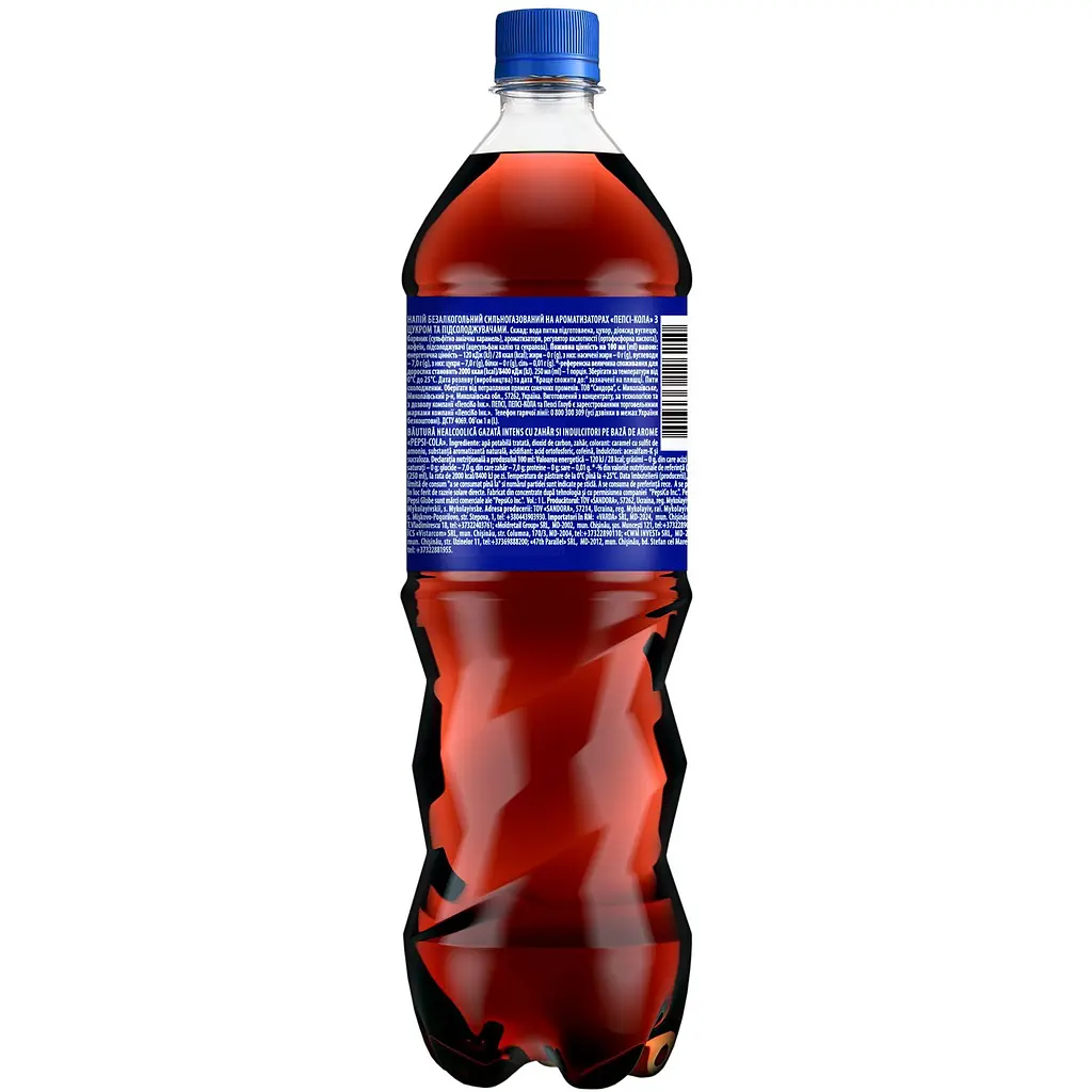 Напиток Pepsi Cola безалкогольный сильногазированный 1 л - фото 4