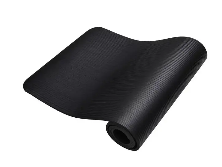 Килимок для йоги та фітнесу Power System PS-4017 NBR Fitness Yoga Mat Plus Black (180х61х1) (PS-4017_Black) - фото 5