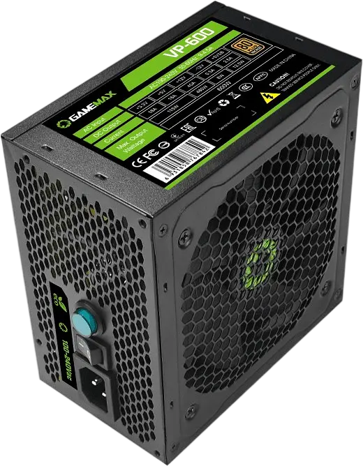 Блок живлення GameMax VP-600 600W 80+ (VP-600) - фото 2