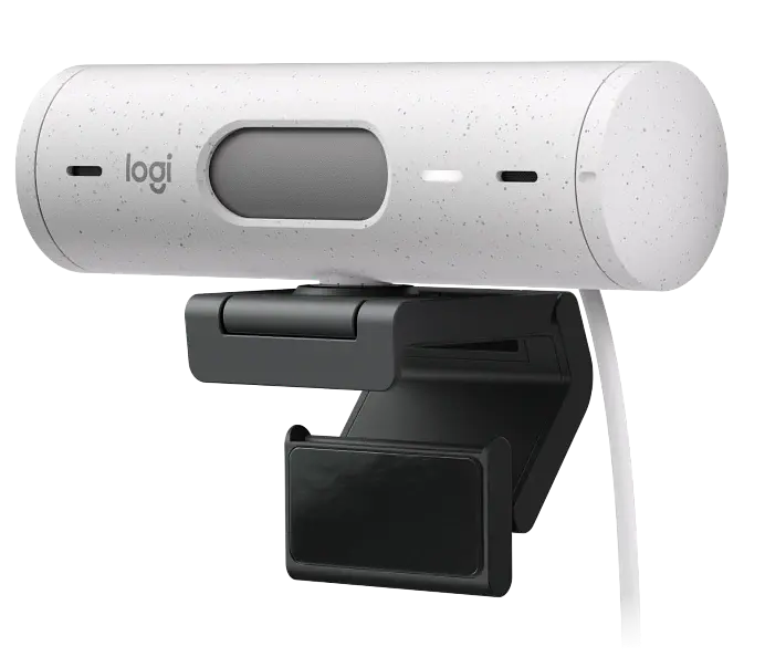 Веб-камера Logitech BRIO 500 Off-White (960-001428) [75521] - фото 5