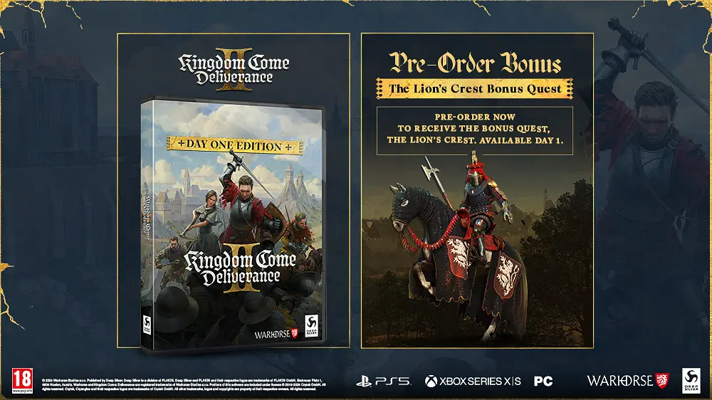 Игра Sony PlayStation Kingdom Come: Deliverance 2 Day One Edition, BDDisk (PS5) - фото 2