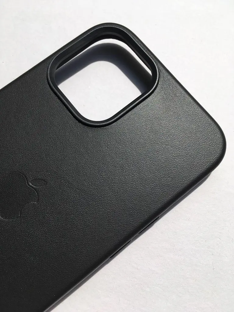 Чохол шкіряний Leather Case MagSafe MM183ZE/A (Original) для Apple iPhone 13 (6.1") Black - фото 5