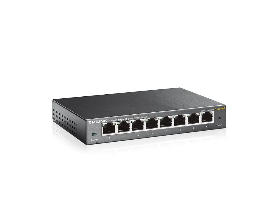 Коммутатор TL-SG108E 8xGE, WebSmart TP-Link teh0018093 - фото 4
