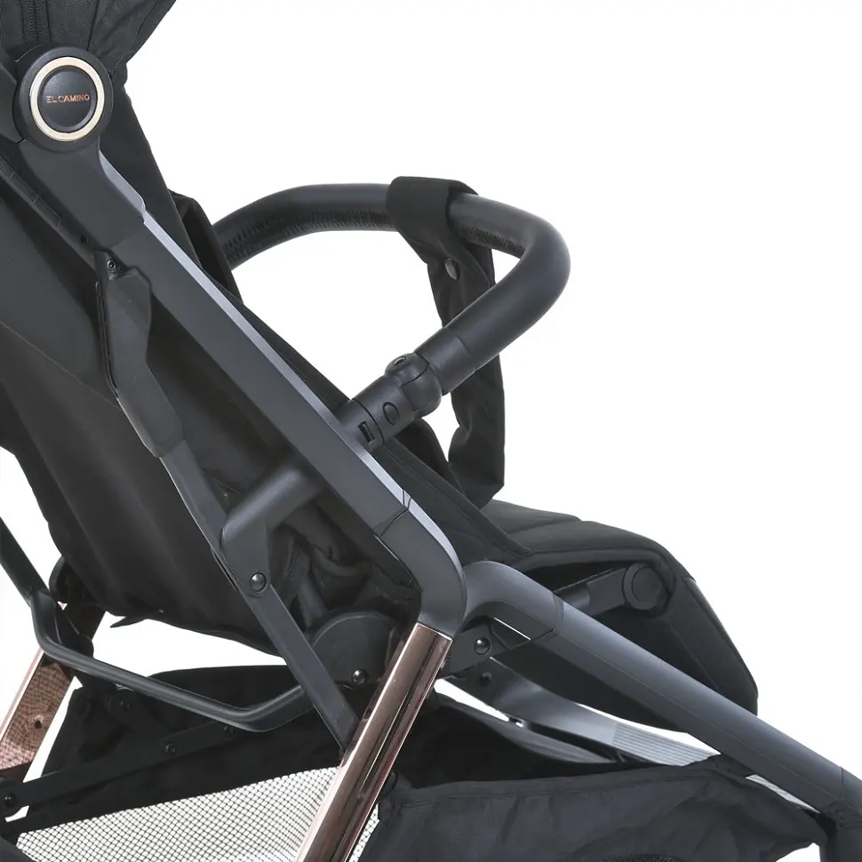 Дитяча прогулянкова коляска BEYA ME 1127-G Black Leo - фото 3