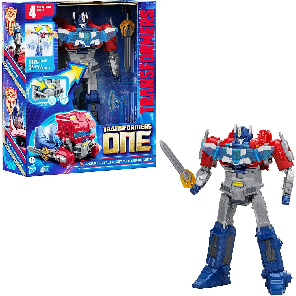 Іграшка-трансформер Hasbro Power Flip Optimus Prime (Orion Pax) (F9209) - фото 9