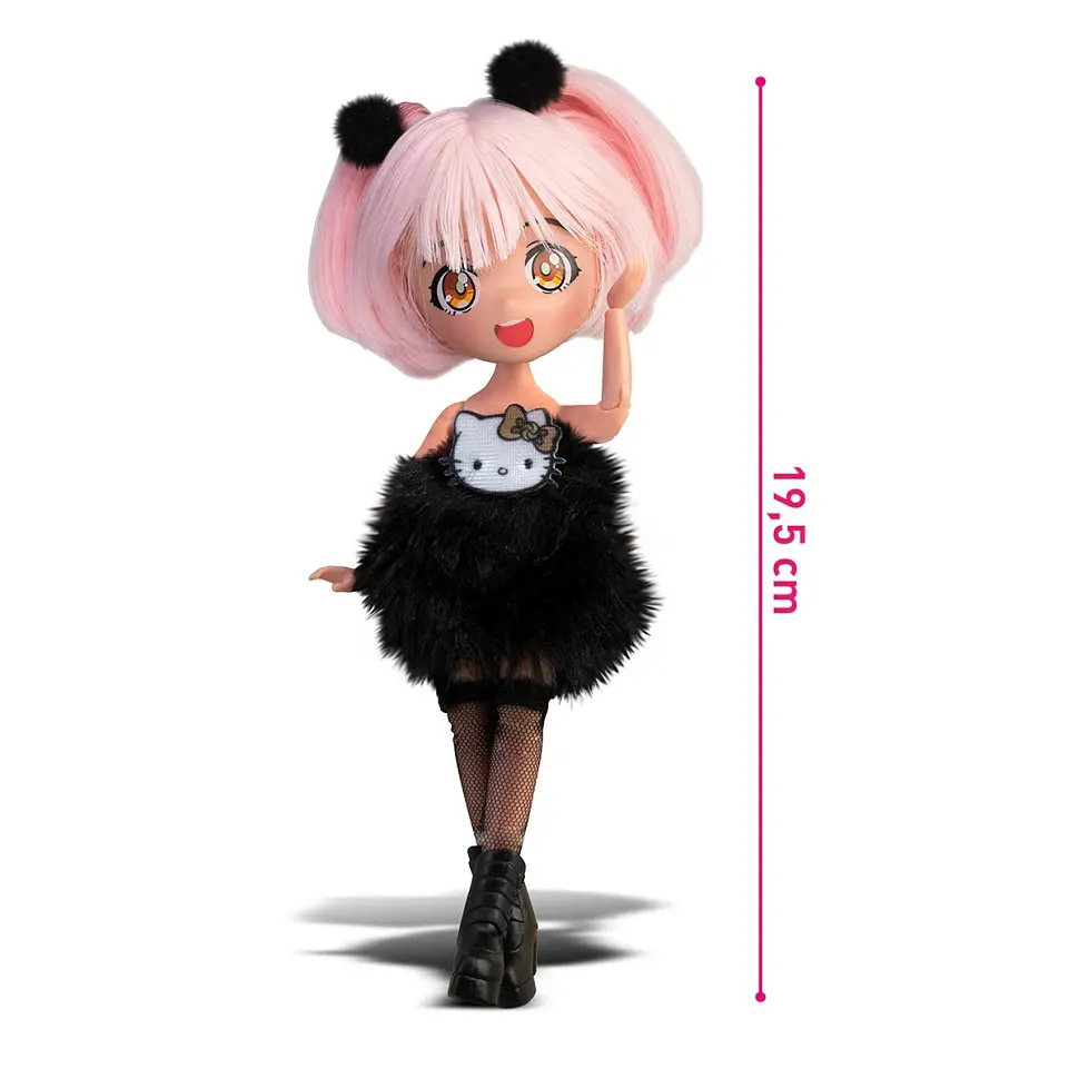 Детская кукла Золотая Дева 4SF Manga Dolls HKTF0200 серии Hello Kitty  - фото 6