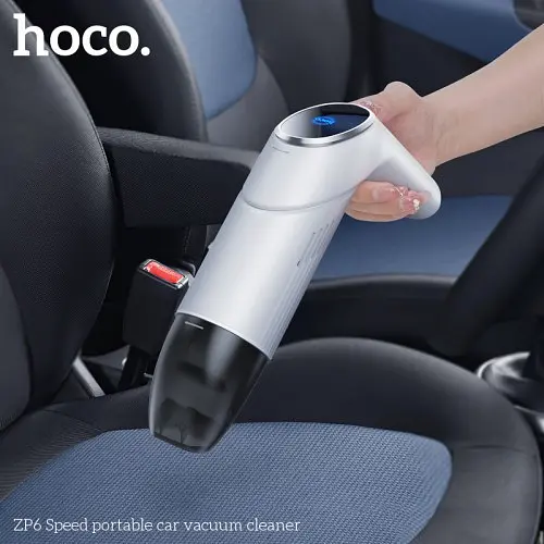 Портативний пілосос Hoco ZP6 Speed portable car vacuum cleaner Білий - фото 4