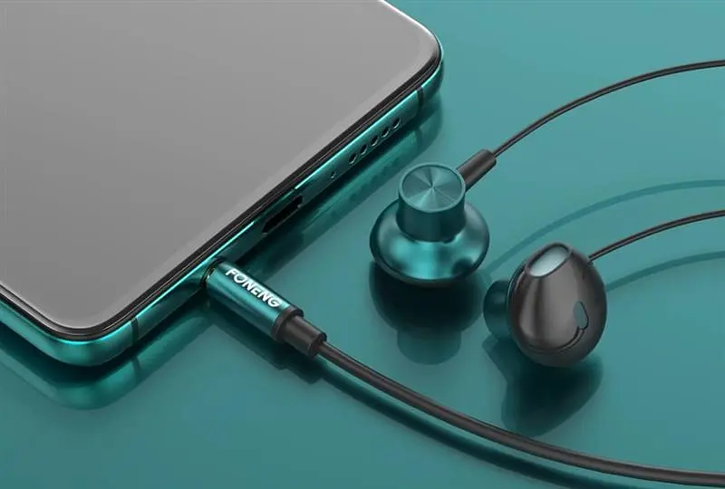 Гарнітура Foneng T63 Half in-ear metal music earphone (T63-E-HIE-MM) - фото 3