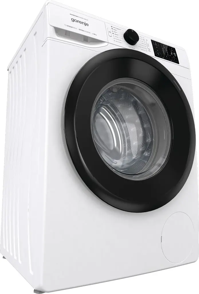 Пральна машина Gorenje фронтальна 8 кг 1400 A+++ 55 см дисплей пара інвертор білий - фото 9