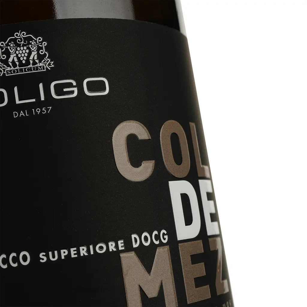 Вино ігристе Soligo Col de Mez Prosecco Valdobbiadene Extra Dry, біле, екстра-сухе, 11%, 0,75 л (40322) - фото 3