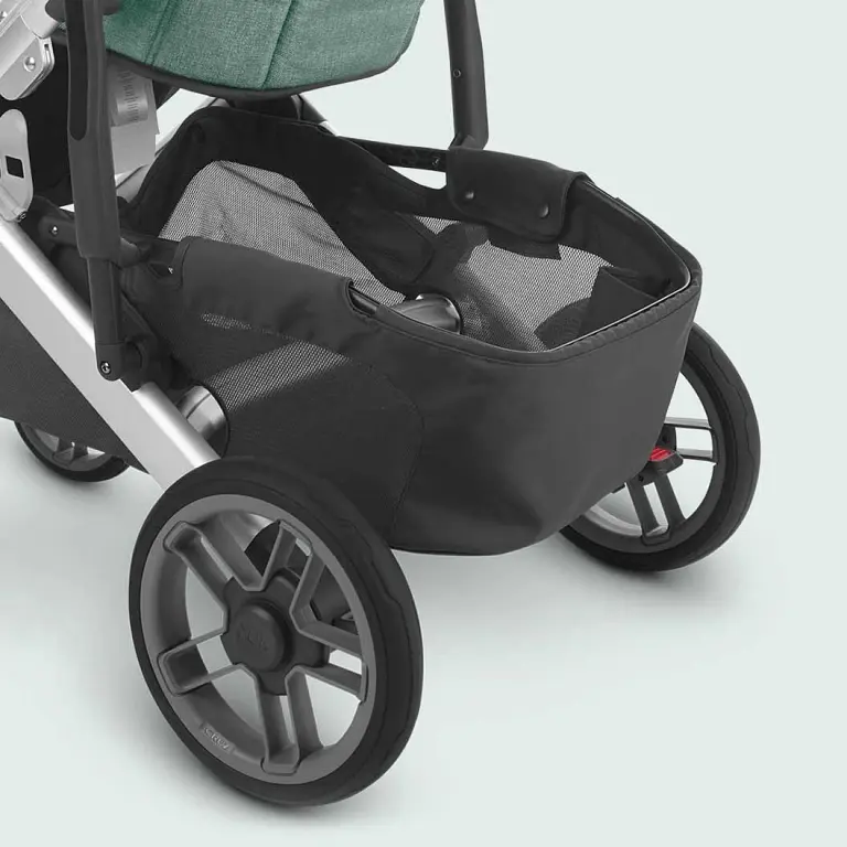 Универсальная коляска 2 в 1 UPPAbaby CRUZ 2, BRYCE (жемчужно-белый/серебристая рама/коричневая кожа) - фото 7