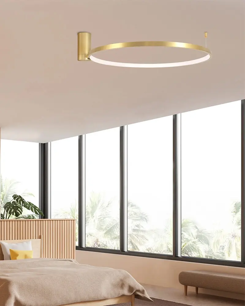 Люстра Goldlux 329141 Noemi LED 1x20W 4000K 2600Lm IP20 золота - фото 2