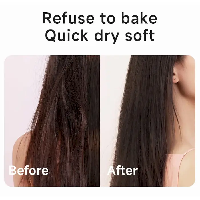 Фен Xiaomi Doco negative ion hair dryer soft and fast dry hair care Pink (Китайська вилка) - фото 9