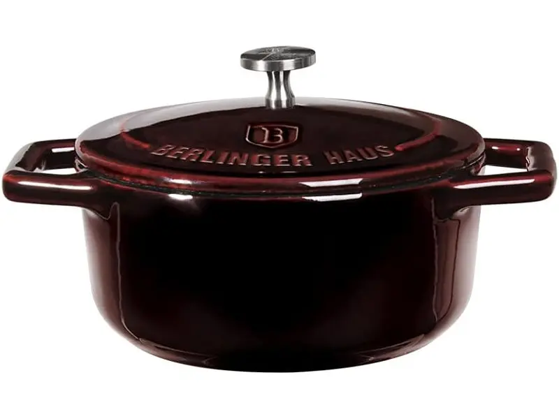 Каструля Berlinger Haus Metallic Line Burgundy Edition 10 см 0.31 л (BH-6495) - фото 2