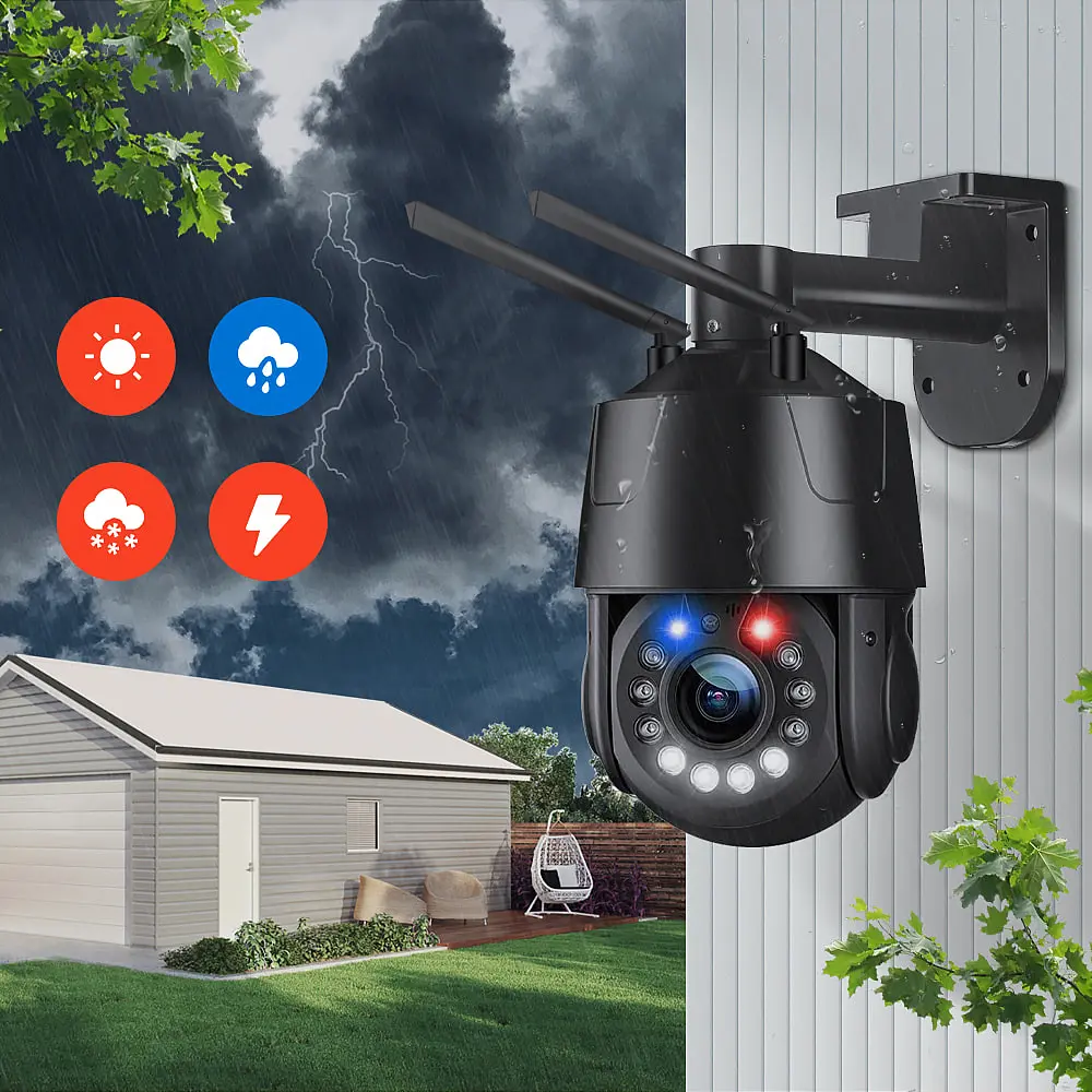 IP PTZ-відеокамера з WiFi 8Mp Light Vision VLC-9808-PTZ20(CamHi) f=4.7-94mm 20x, з мікрофоном (75-00346) - фото 8