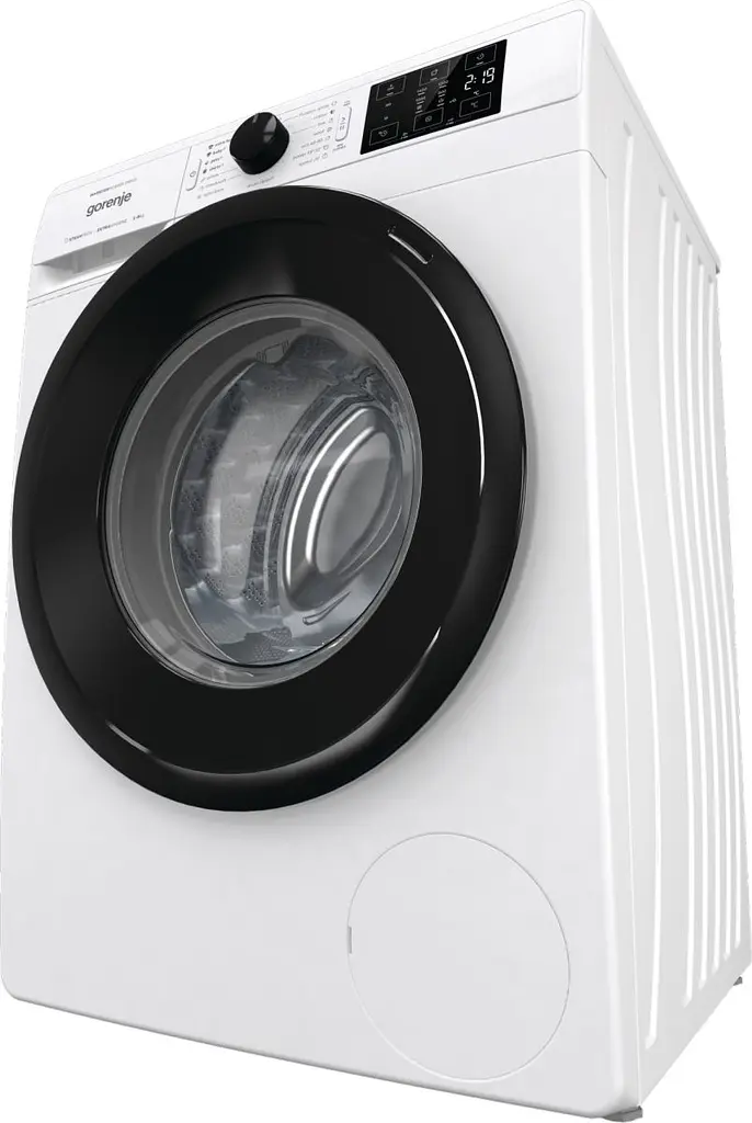 Пральна машина Gorenje фронтальна, 8кг, 1400, A+++, 55см, дисплей, пар, інвертор, білий (WNEI84BS) - фото 8