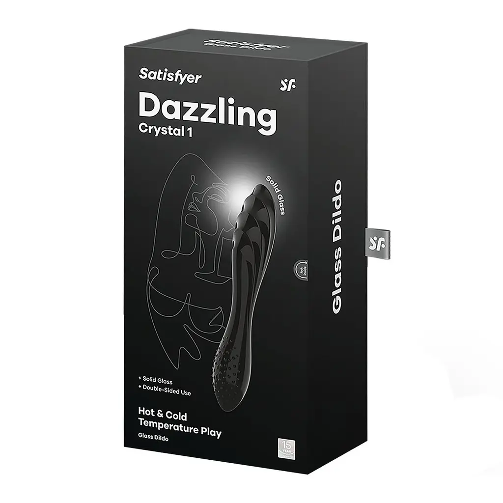 Ділдо Satisfyer Dazzling Crystal 1 (Black) - фото 5