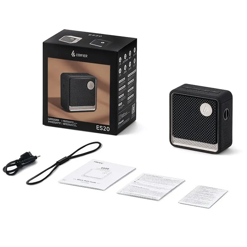 Портативная колонка Bluetooth 5.4 Edifier ES-20 6W Black - фото 6