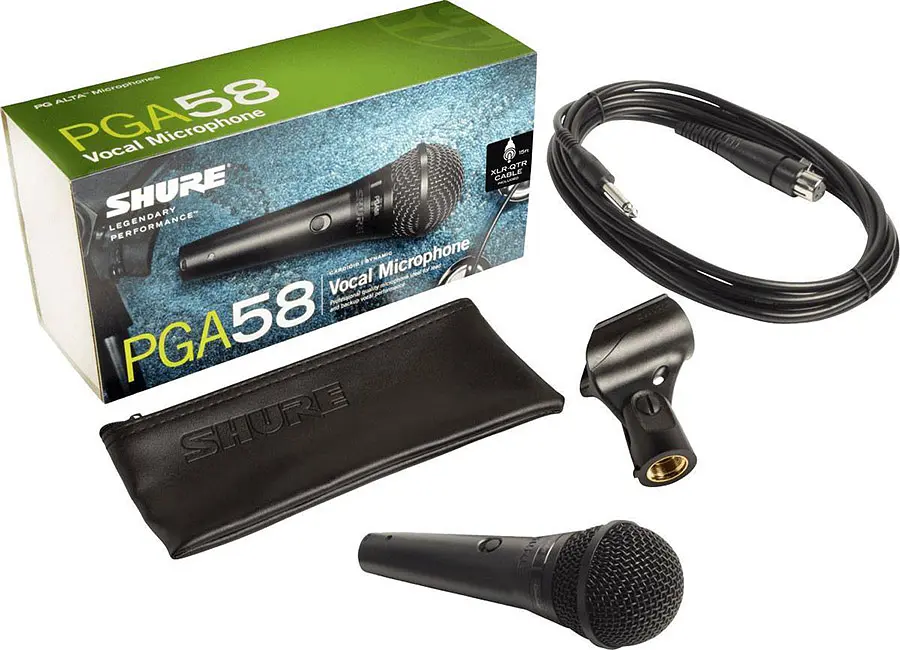 Мікрофон вокальний Shure PGA58-QTR - фото 2
