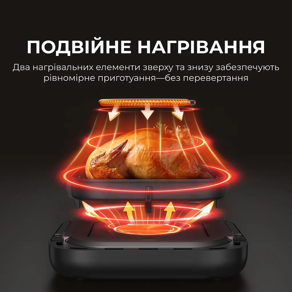 Мультипіч Mova AeroChef FD10s Pro Black (VFF12A-BL-S) - фото 3