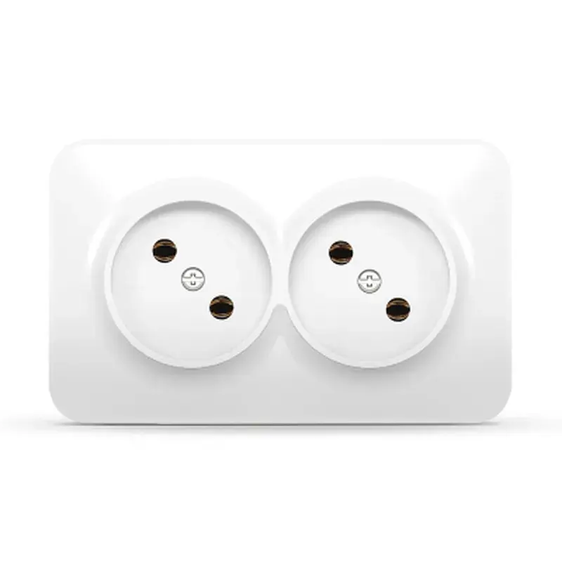 Розетка Videx BINERA IP20 зовнішня 2ая біла (VF-BNS22-W) - фото 2