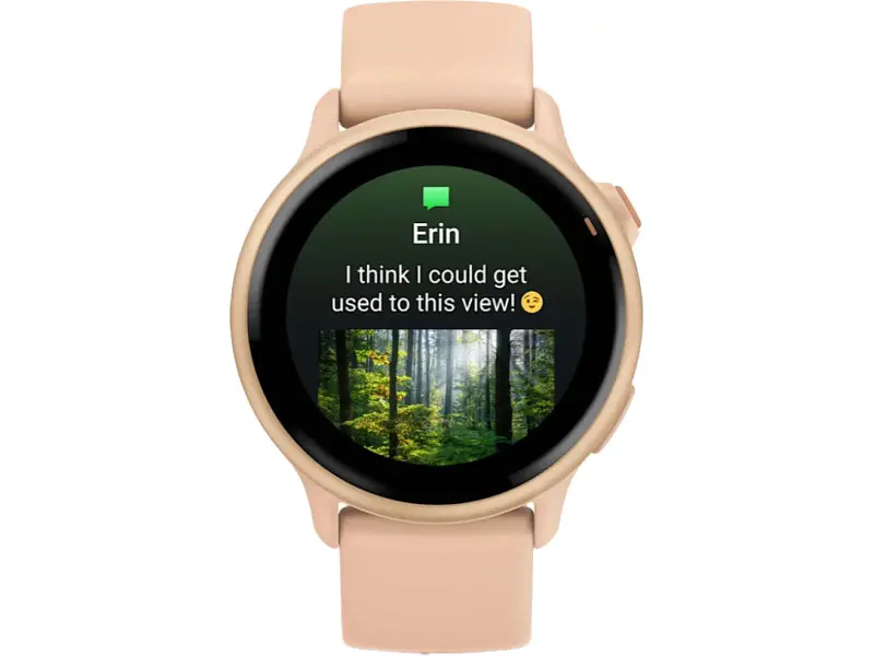 Смарт-годинник Garmin Vivoactive 6 Metallic Pink Dawn with Pink Dawn Band (010-02985-03) - фото 4