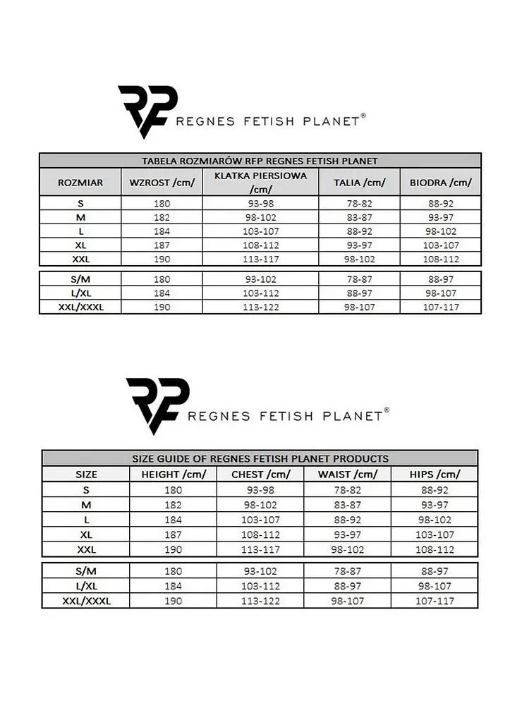 Комплект Regnes Fetish Planet XL (чорний) - фото 7