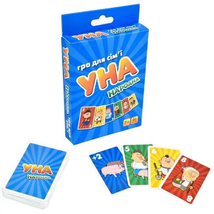 Гра STRATEG "Уно народна" 7014