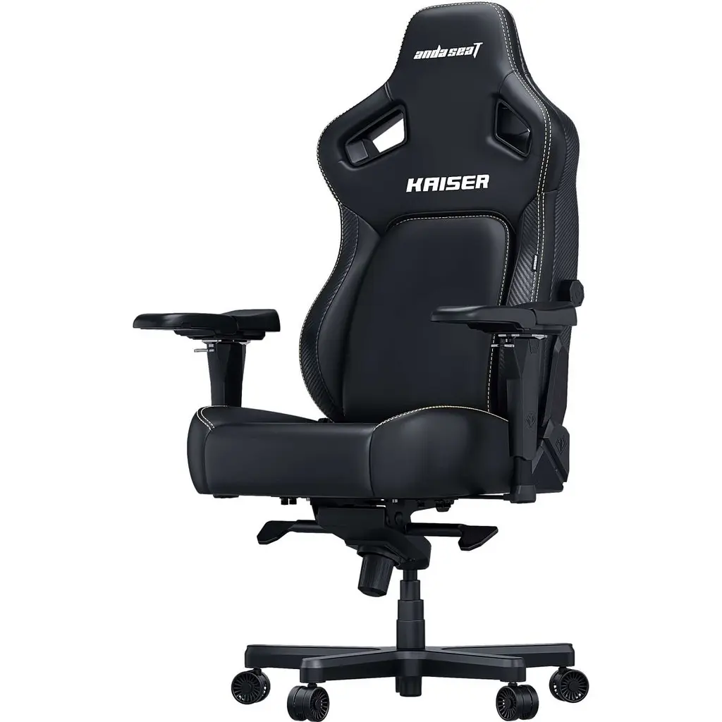 Геймерское кресло Anda Seat Kaiser 4 XL Leather Elegant Black [AD12YDDC-XLL-20-B-PV/C] [121286] - фото 6