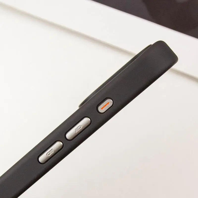 Чохол TPU+PC Blueo Skin Friendly Frosted with MagSafe для Apple iPhone 16 Pro Max 6.9" Чорний/Белое кольцо - фото 5