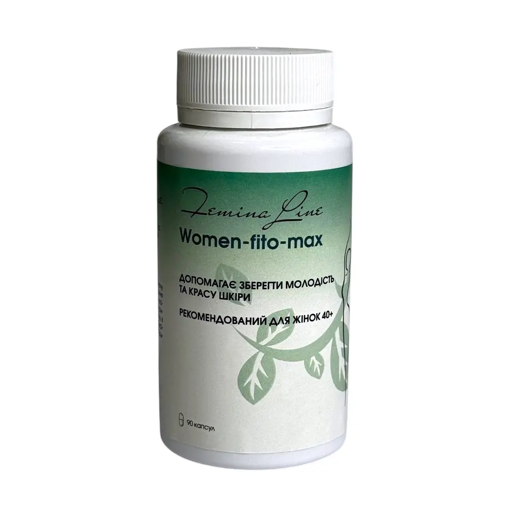 Дієтична добавка Фітор Women Fito Max Фіторія вітаміни краси 90 капсул