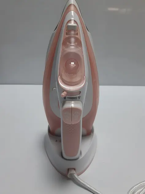 Беспроводной паровой утюг Silver Crest SDBK 2400 F5 керамическая подошва горизонтальная и вертикальная пара 1 шт. персиковый (28110-IS) - фото 8