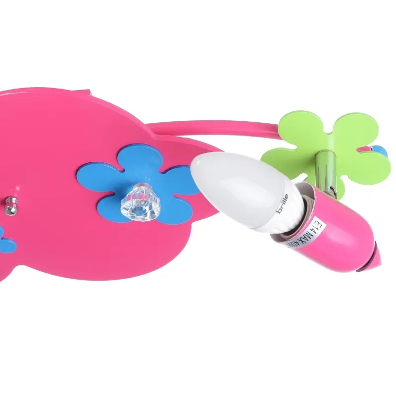 Люстра Brille потолочная деревянная для детской E14 40W Mix (KL-400C/2) - фото 3