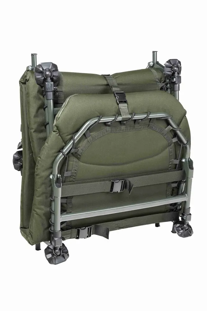 Ліжко розкладне рибальське Mivardi CamoCODE 6 ніжок навантаження 140 кг M-BCHCC6 - фото 3