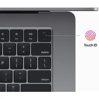 Ноутбук Apple MacBook Air M2 A2941 Space Grey (MQKP3UA/A) (MQKP3UA/A) - фото 3
