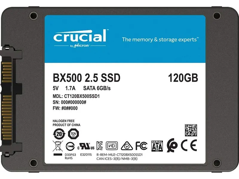 SSD-накопичувач Crucial BX500 240 GB (CT240BX500SSD1) - фото 3