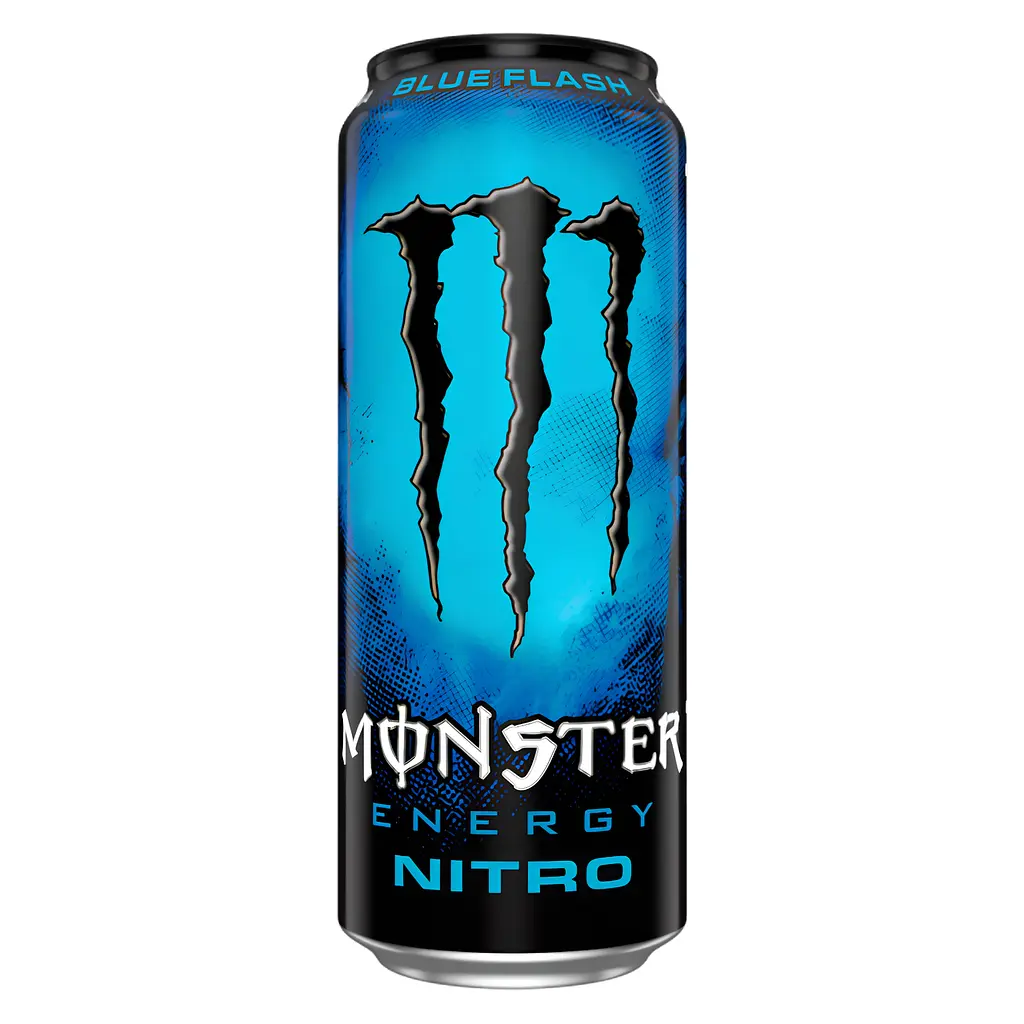Енергетичний напій Monster Energy Nitro Blue Flash 500 мл