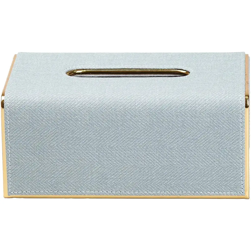 Серветниця  Yiwu  текстильна 21х13.5х9 см м'ятна HP-3-118M - фото 3