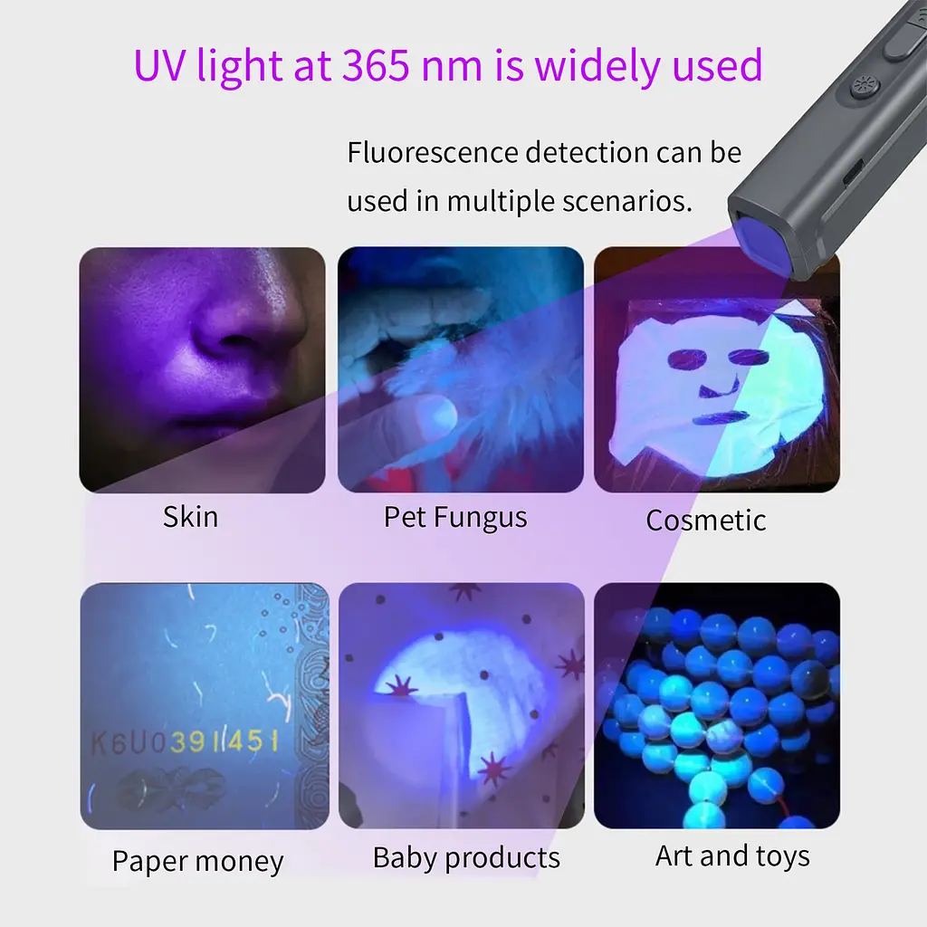 Отпугиватель собак Ultrasonic N11 + ультрафиолетовый фонарик Type-C - фото 6