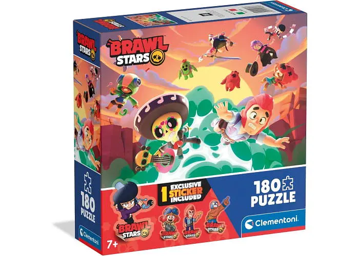 Пазл Clementoni Політ, Бравл Старс (Brawl Stars - In the Sky Puzzle - 180 pcs.), 180 ел. (29806)