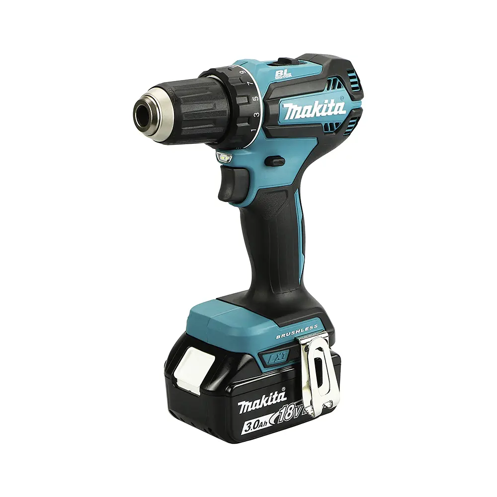 Шурупокрут акумуляторний Makita DDF485RFJ (50 Нм, 1.5-13 мм, BL, LXT) - фото 2