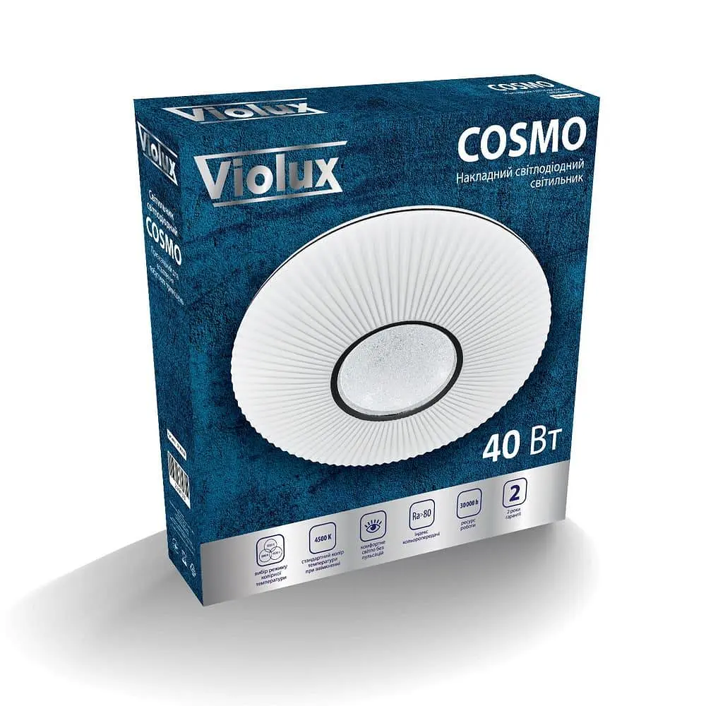 Світильник Violux LED smart COSMO 40W 3000-6000K IP20 ( 210133 ) - фото 9